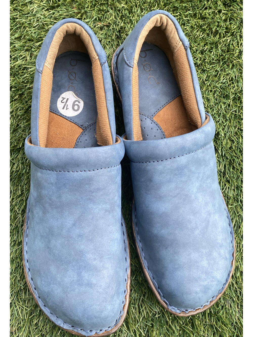 Women’s Slip-On Casual Suede-Look Sneakers in Dusty Blue